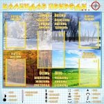 Стенд "Календар природи" (Артикул: УОМ 0013)  