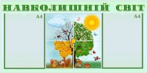 Стенд "Навколишній світ" (Артикул: УОМ 0005)  