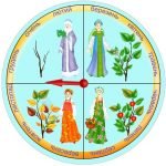 Стенд "Пори року для малюків" (Артикул: УКП 0004)  