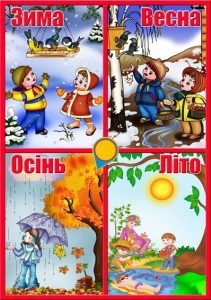 Стенд "Пори року" (Артикул: УКП 0021)  