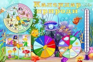 Стенд "Календар природи" (Артикул: УКП 0040)  