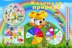 Стенд "Календар природи" (Артикул: УКП 0051)  
