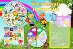 Стенд "Календар природи" (Артикул: УКП 0054)  