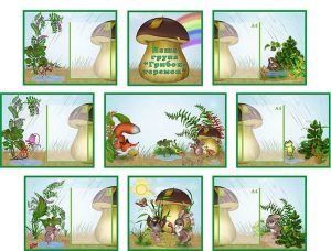 Набір стендів "Наша група "Грибок-теремок" (Артикул: КОМП 0060)  