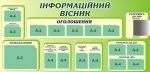 Стенд "Інформаційний вісник" (Артикул: 3-0443)  