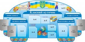 Стенд "Класний куточок" (Артикул: 3-0925)