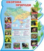 Стенд "Охорона природи" (Артикул: 3-1067)  