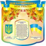 Стенд "Моя Батьківщина - моя Україна" (Артикул: 3-1400)  