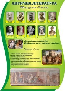 Стенд "Антична література" (Артикул: 3-1546)  