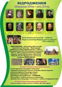 Стенд "Відродження" (Артикул: 3-1548)  