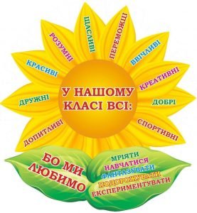 Стенд "У нашому класі всі" (Артикул: 3-1636)  