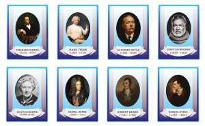 Портрети для кабінету англійської мови (Артикул: 1-і-951)  