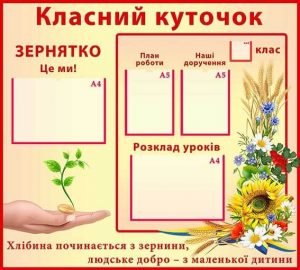 Класний куточок (Артикул: УКУ 0042)