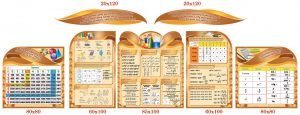 Комплект стендів для кабінету математики (Артикул: 4-МАT-25)  