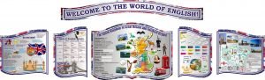 Великий комплект стендів в кабінет англійської мови (Артикул: 3-1792)  