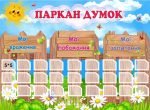 Стенд для НУШ "Паркан думок!" (Артикул: 3-1826)  