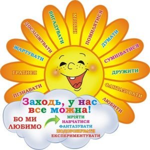 Стенд для НУШ "Заходь, у нас все можна!" (Артикул: 3-1843)  