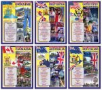 Комплект стендів "Англомовні країни" (Артикул: 7-АНГ-001-01)  