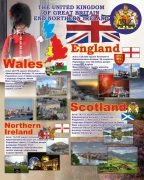 Стенд для оформлення кабінету англійської мови (Артикул: 7-АНГ-005-05)  