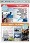 Стенд "Світовий океан та його частини" (Артикул: 7-ГЕО-026-7)  