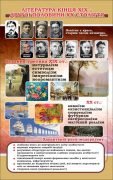 Стенд "Література  кінця XIX - другої половини XX століття" (Артикул: 7-СВЛ-010-К)  