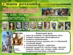 Стенд "Етапи розвитку зарубіжної літератури" (Артикул: 7-СВЛ-012-З)