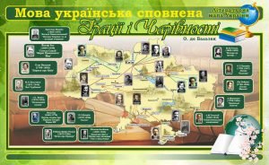 Стенд "Мова українська сповнена" (Артикул: 7-СВЛ-036-З)  