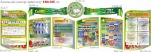 Комплект стендів з української мови (Артикул: 7-УКМ-002-5)