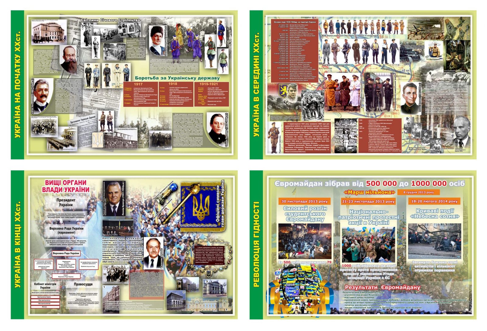 Стенди для кабінету історії • Купити недорого