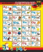 Стенд в кабінет німецької мови "Алфавіт" (Артикул: 7-НІМ-006)  