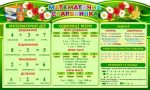 Стенд "Математична скарбничка" (Артикул: 4-NK-411-1)  