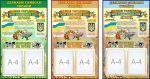 Стенд "Державні символи України" (Артикул: 7-ІНФ-022)