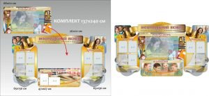 Комплект стендів для школи (Артикул: 7-ІСД-007-3)