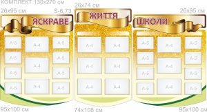 Комплект стендів для школи (Артикул: 7-ІСД-012)