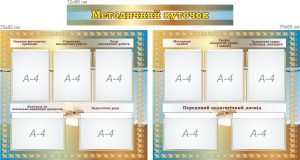 Комплект стендів для методичного кабінету (Артикул: 7-МТД-020)  