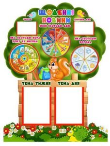 Стенд "Щоденні новини" (Артикул: 4-NK-258)  