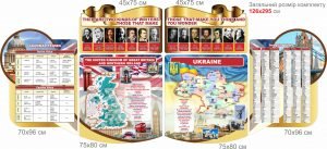 Комплект стендів для кабінету англійської мови (Артикул: 7-АНГ-005-17)  