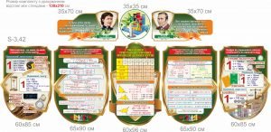 Стенди для оформлення кабінету математики (Артикул: 7-МКА-022-1)  