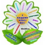 Стенд "Ромашка: у нашому класі" НУШ 0051  