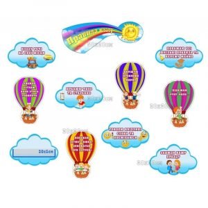 Набір стендів "Правила нашого класу" НУШ 0005  