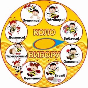 Стенд "Коло вибору. Бджілки" НУШ 0060  