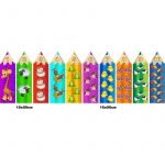 Стенд для НУШ "Лічба. Олівці" НУШ 0115  