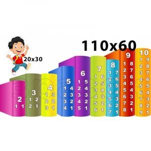 Стенд для НУШ "Склад числа. Книги" НУШ 0135  