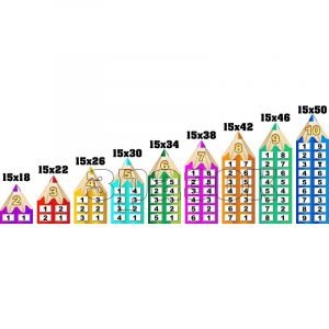 Стенд для НУШ "Склад числа. Олівці" НУШ 0188  