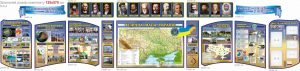 Великий комплект стендів для оформлення кабінету географії (Артикул: 7-ГЕО-003)  