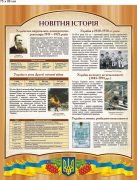 Стенд "Новітня історія" (Артикул: 9-0475)  
