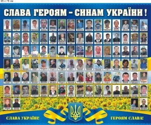 Стенд "Небесна сотня" (Артикул: 9-0127  