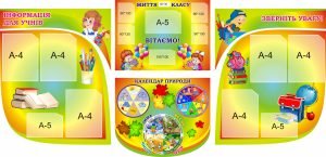 Набір стендів "Класний куточок" (Артикул: 3-0018)  