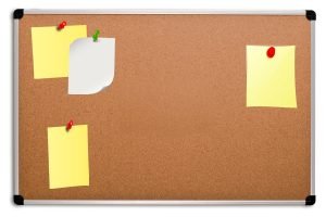 Коркова дошка на стіну  