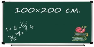 Дошка шкільна розграфлена для крейди  